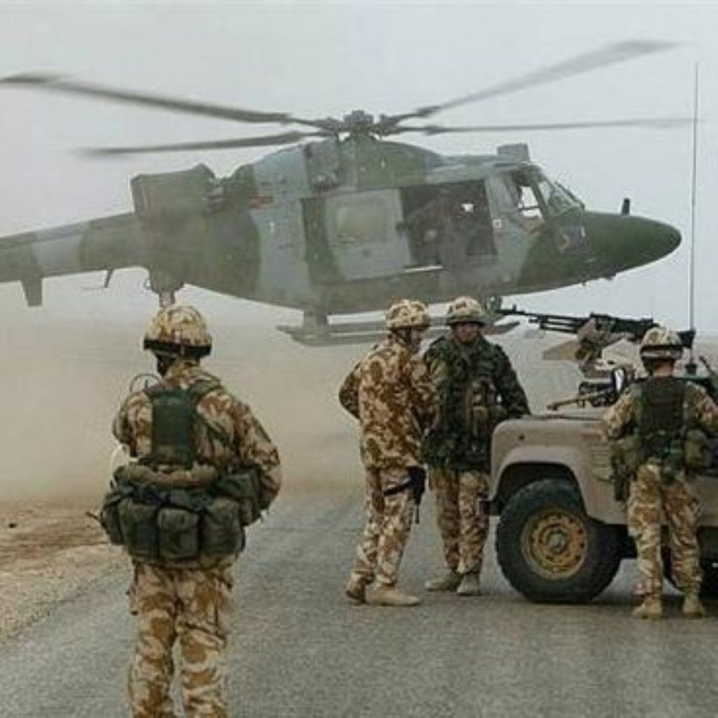 Afghan troop death 