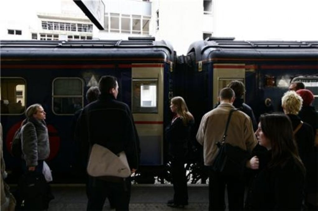 Not much to be cheerful about for rail commuters