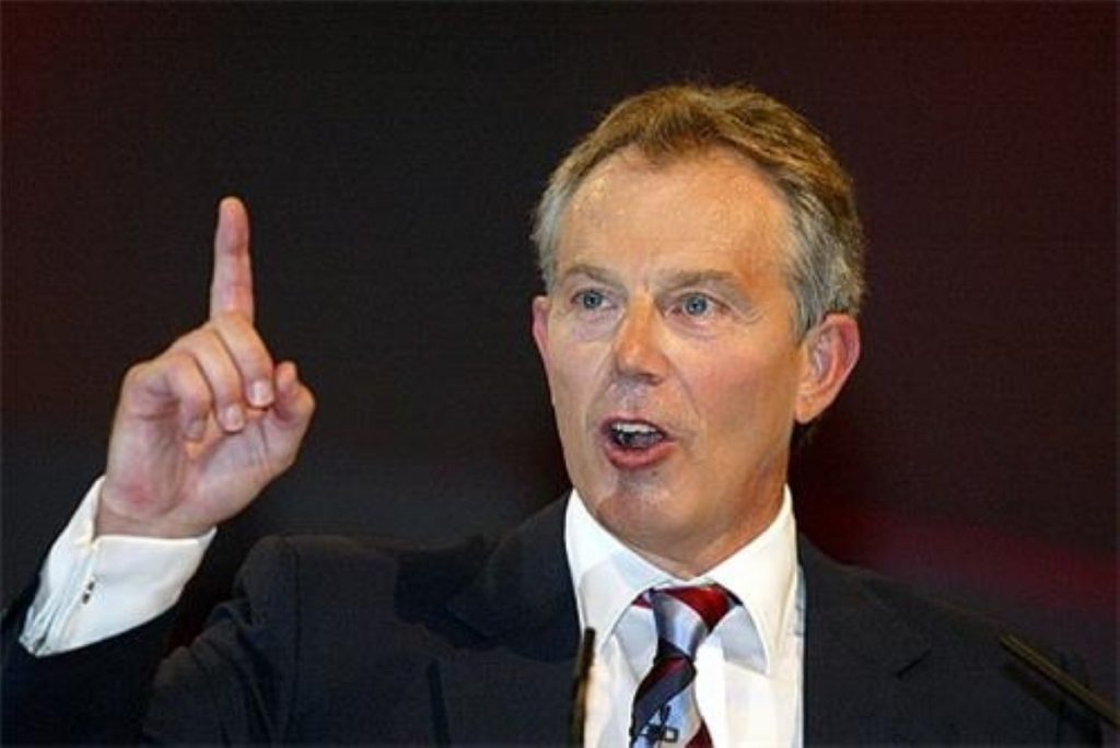 Tony Blair was in Scotland yesterday campaigning against the SNP
