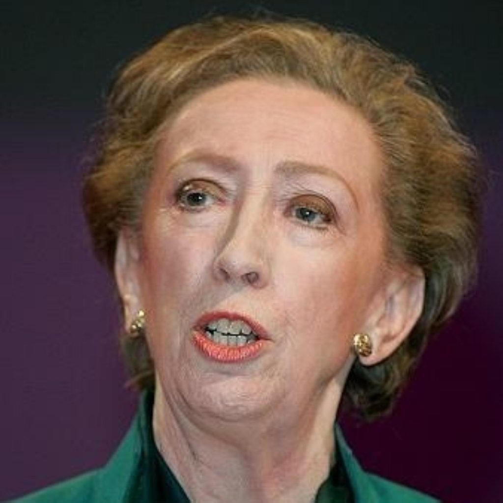 Margaret Beckett says global warming is a serious threat to international security
