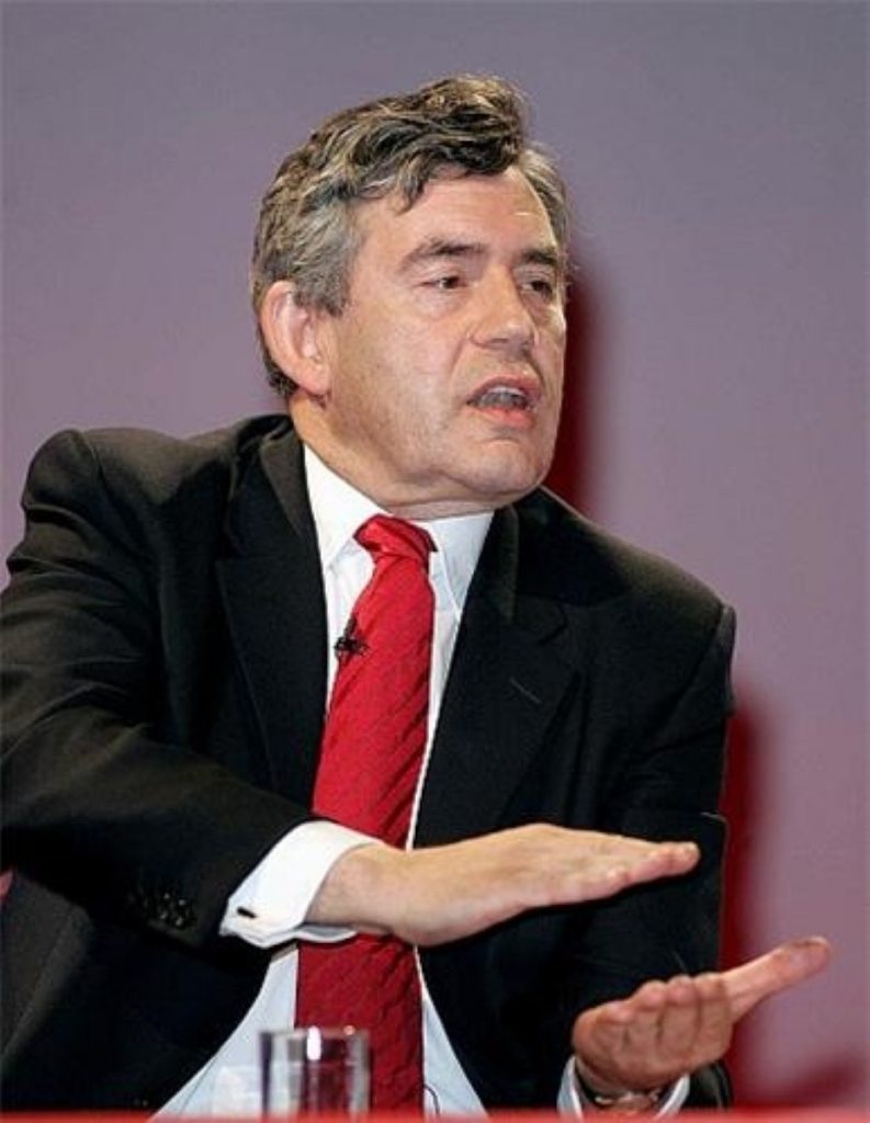Gordon Brown criticism prompted Downing Street comments