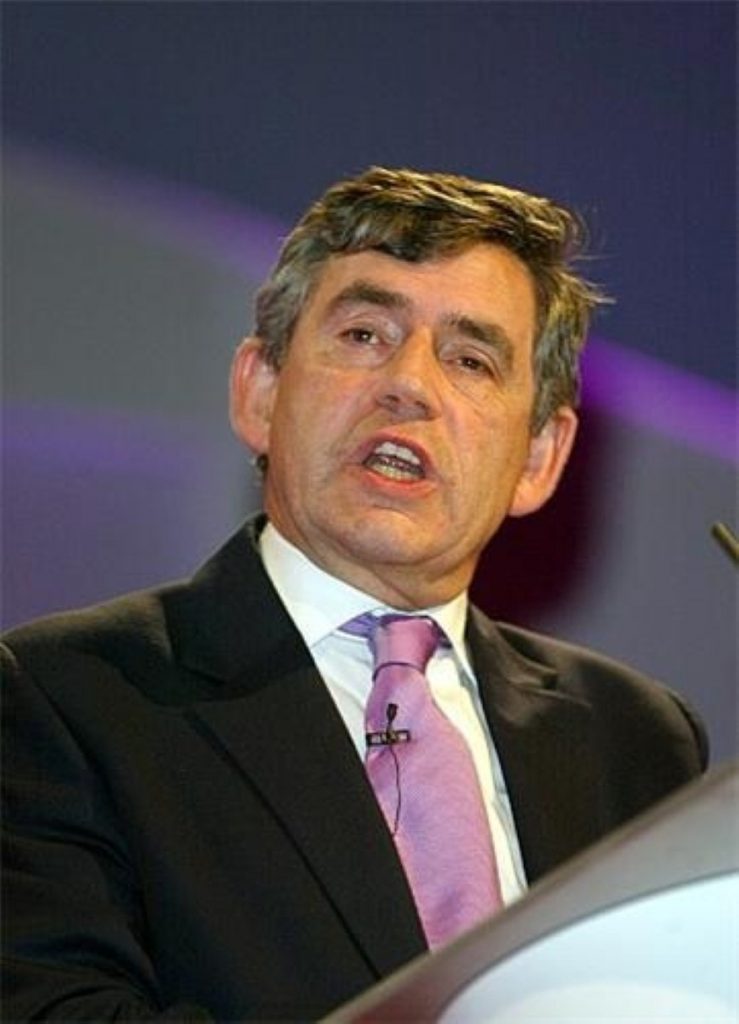 Gordon Brown will meet with City leaders today
