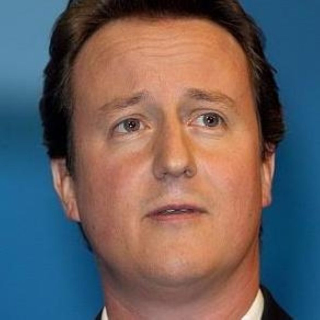 David Cameron presses Tony Blair on crisis in Darfur