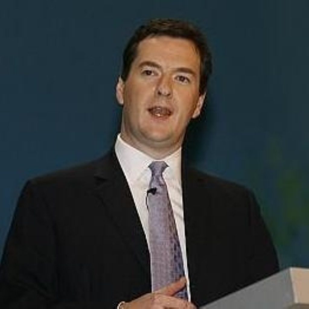 George Osborne, shadow chancellor