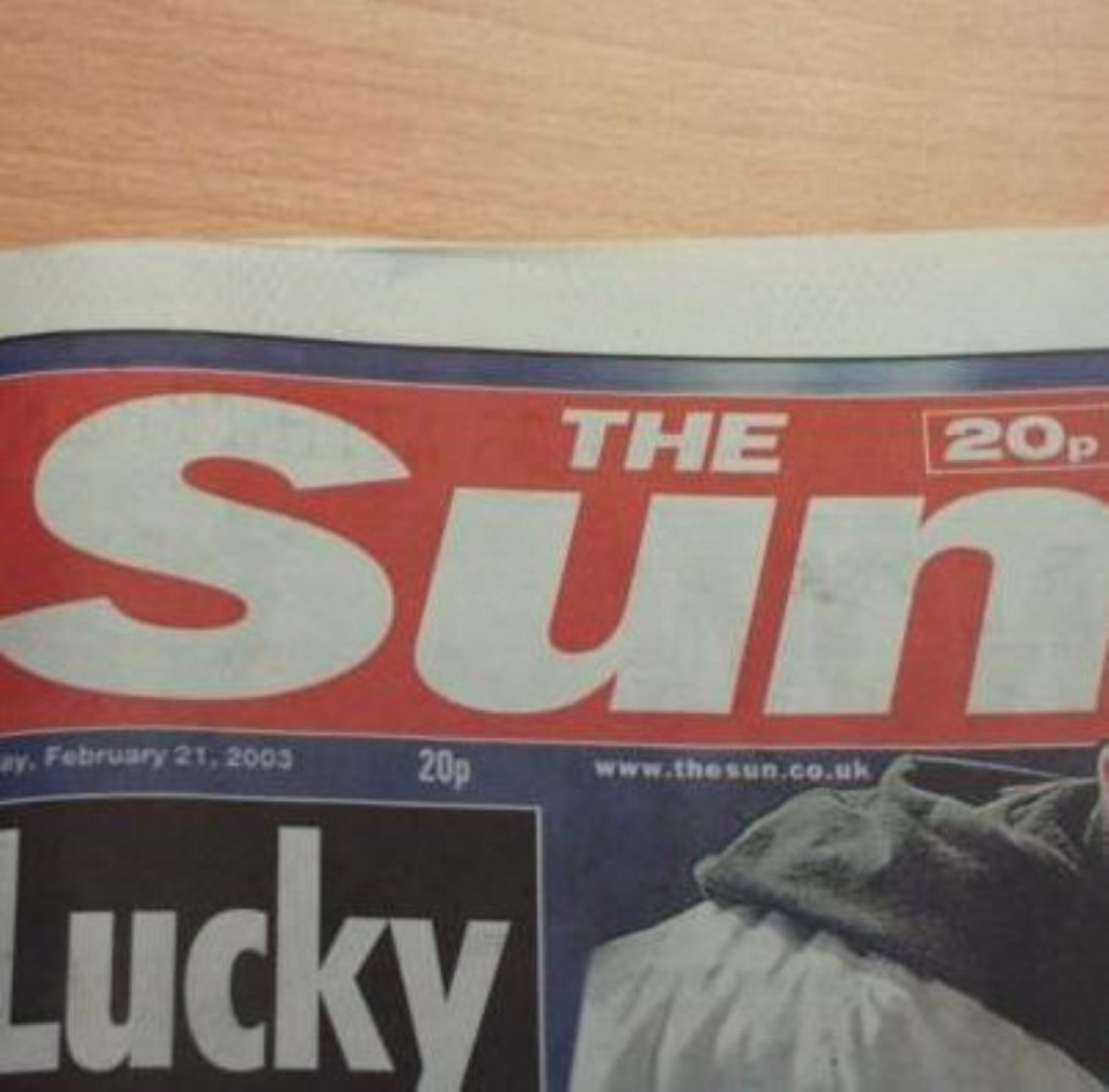 Sun on Sunday to be launched this weekend