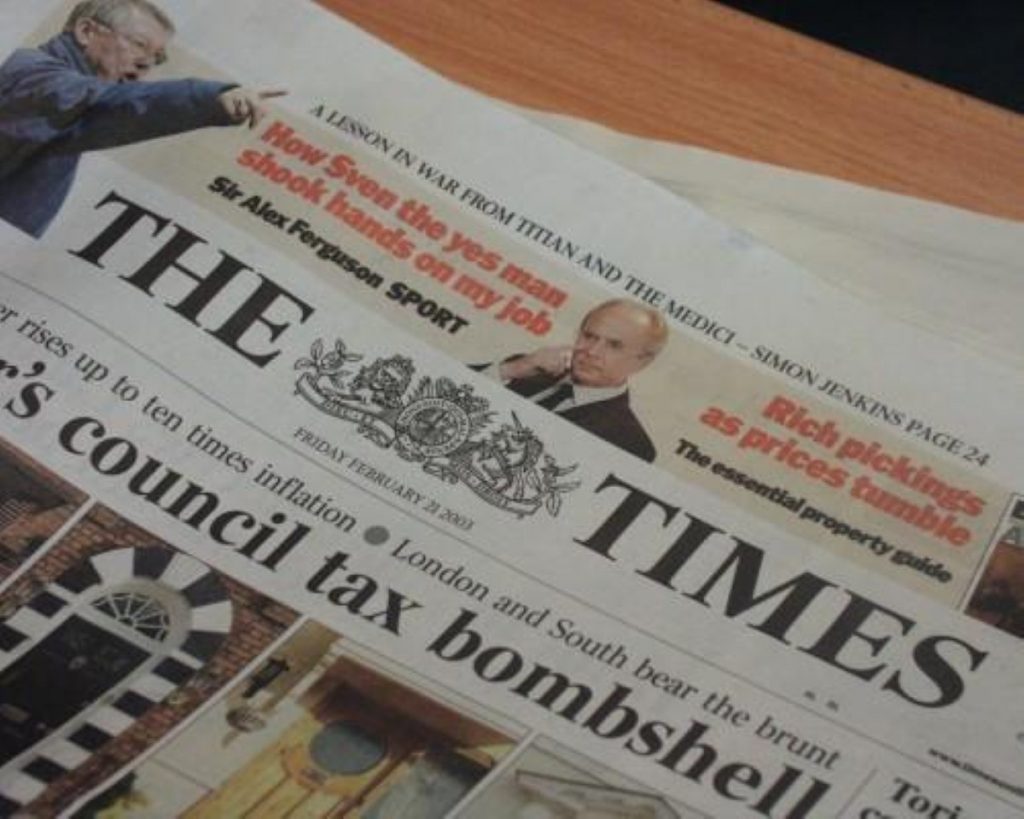 The Times dragged into hacking scandal