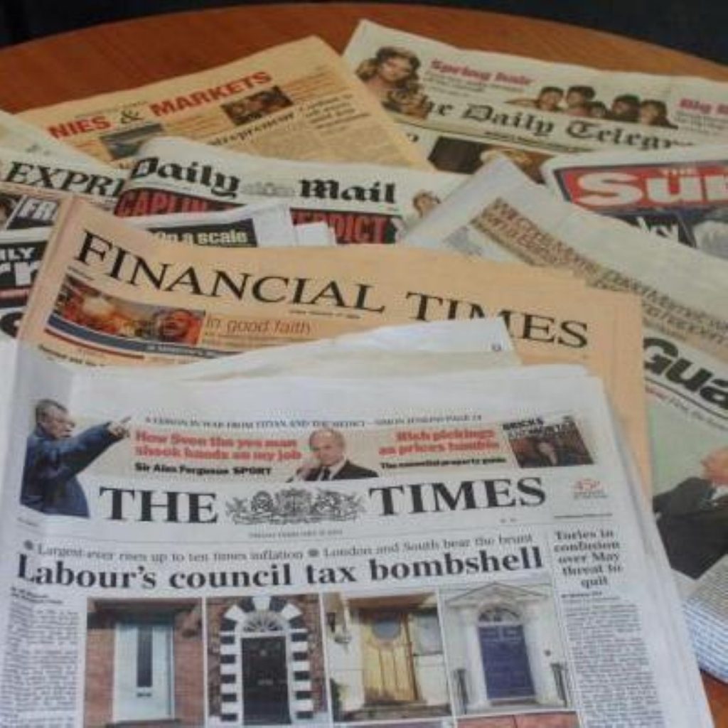 The News of the World closure has dominated today's newspapers