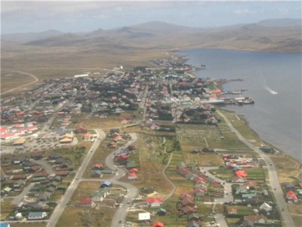Port Stanley, capital of the Falkland Islands