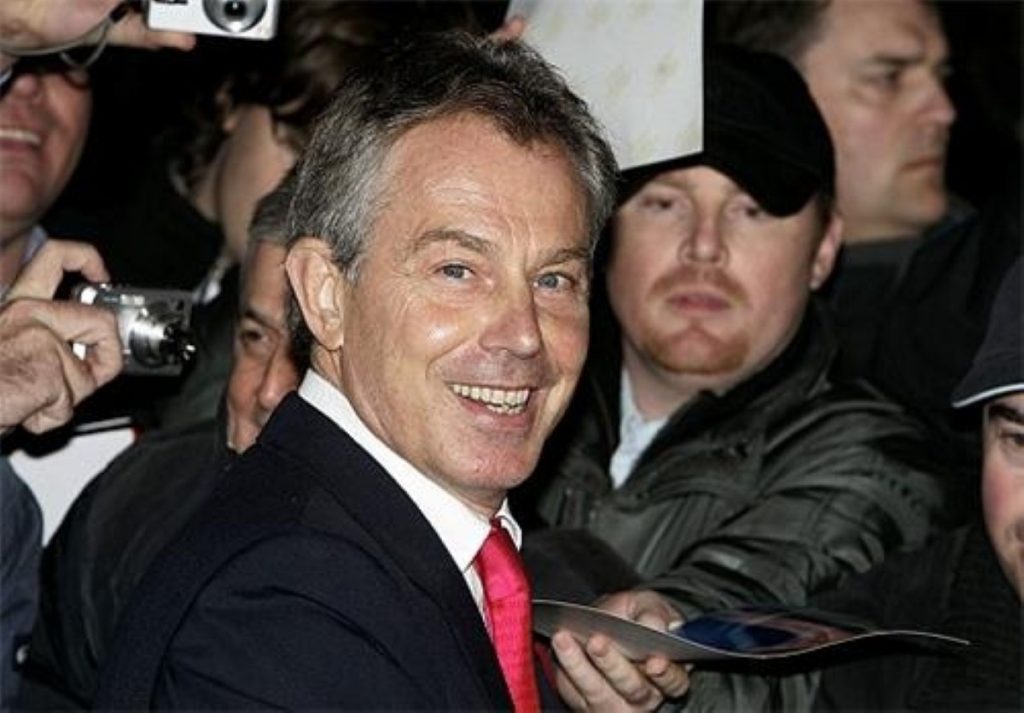 Tony Blair praised Pakistan's efforts to tackle terrorism