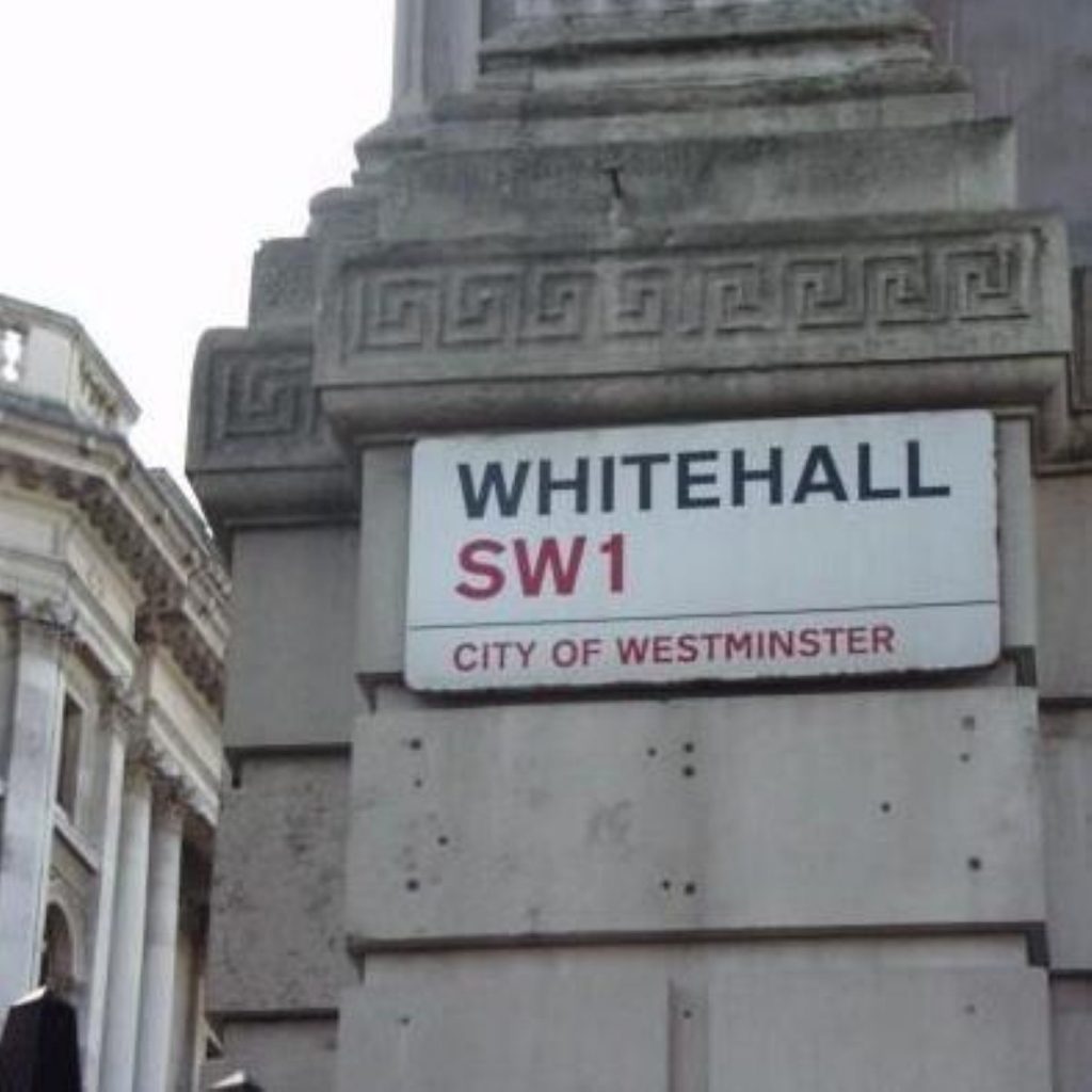 The department, in Whitehall, perfromed badly for efficiency