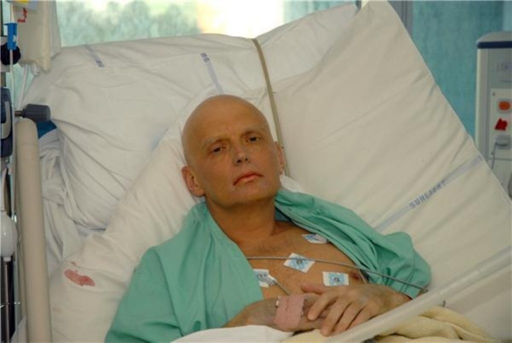 The Home Office says radioactive material may have killed Alexander Litvinenko