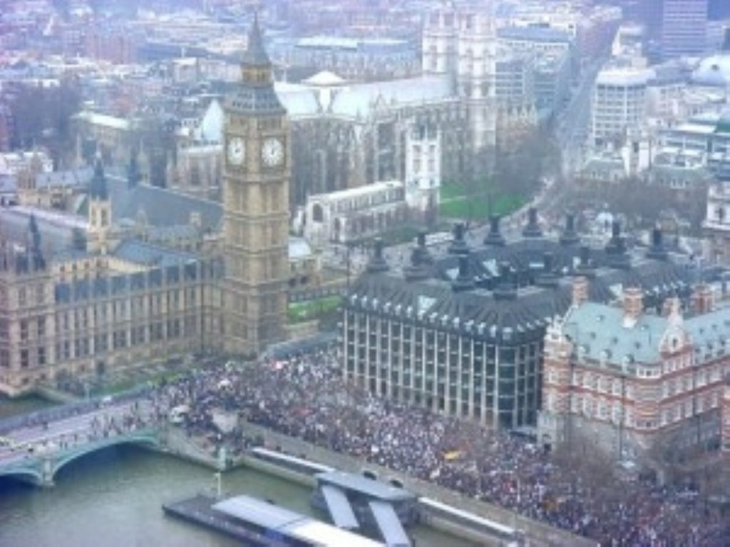 Up to a quarter of a million people are expected to take part in the TUC march.