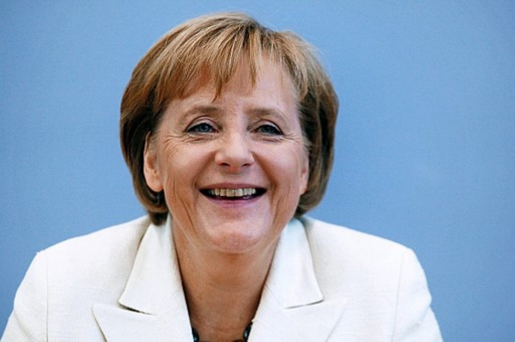 Angela Merkel's comments were more positive than those of foreign minister Guido Westerwelle