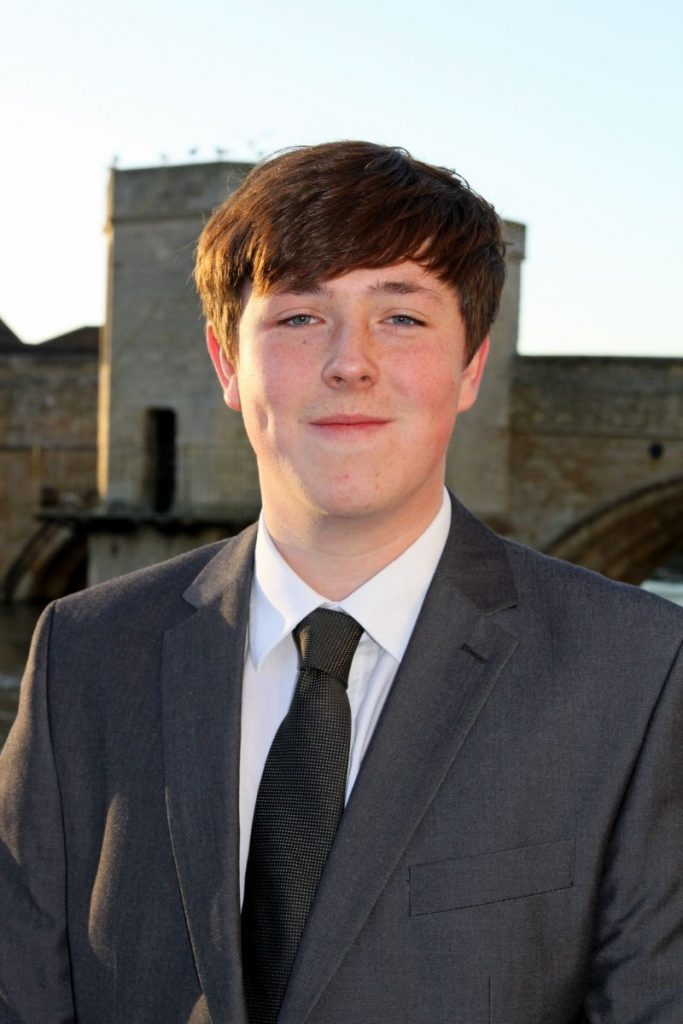 Independent Tom Bletsoe is the country's youngest councillor at just 18