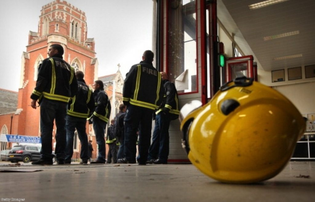 Firefighters will strike for four hours next Wednesday