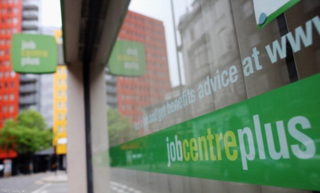 Less people will be visiting job centres this quater