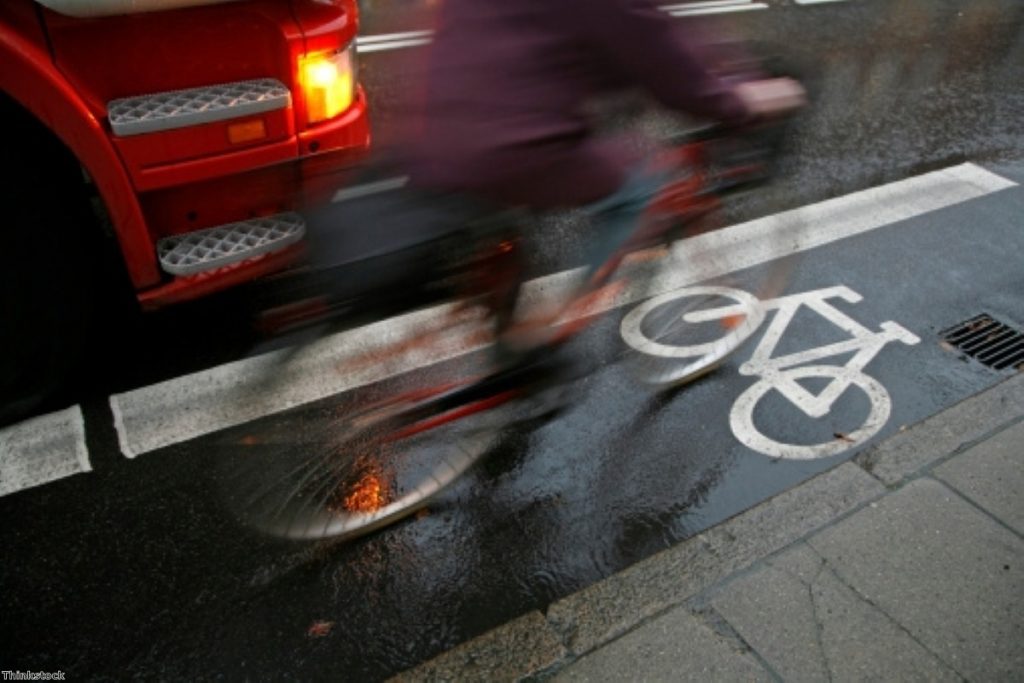Just 2% of all journeys are made by bike