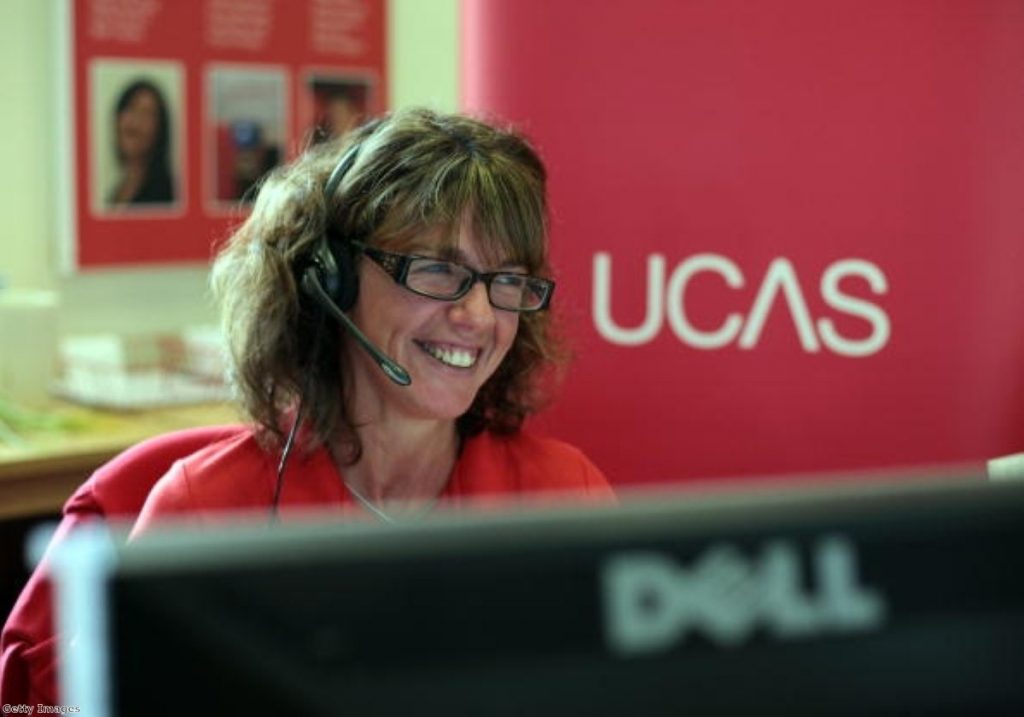 UCAS expect another hectic A-level results day. Photo:Getty Images