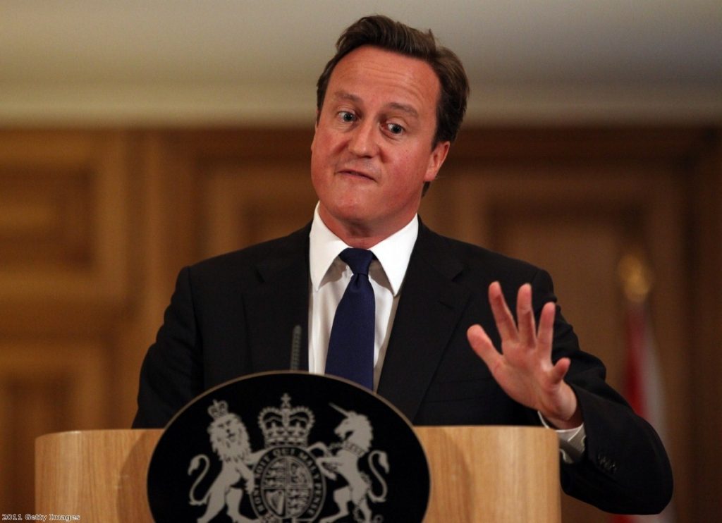 Cameron under pressure: When it comes to the EU, his party is increasingly ungovernable.