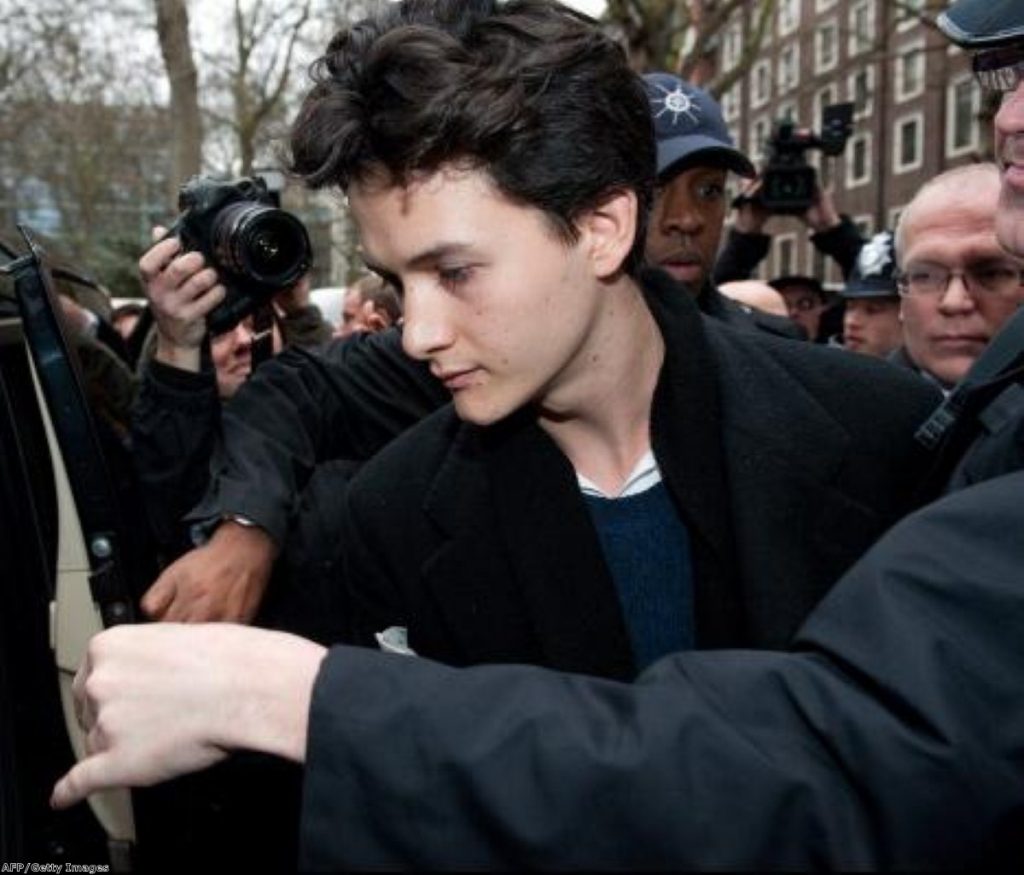 Charlie Gilmour is a second year Cambridge university student. Photo: Getty Images