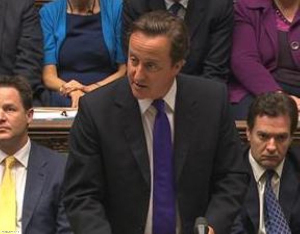 Cameron: 'No bolt-hole; no pampered hiding place from justice'