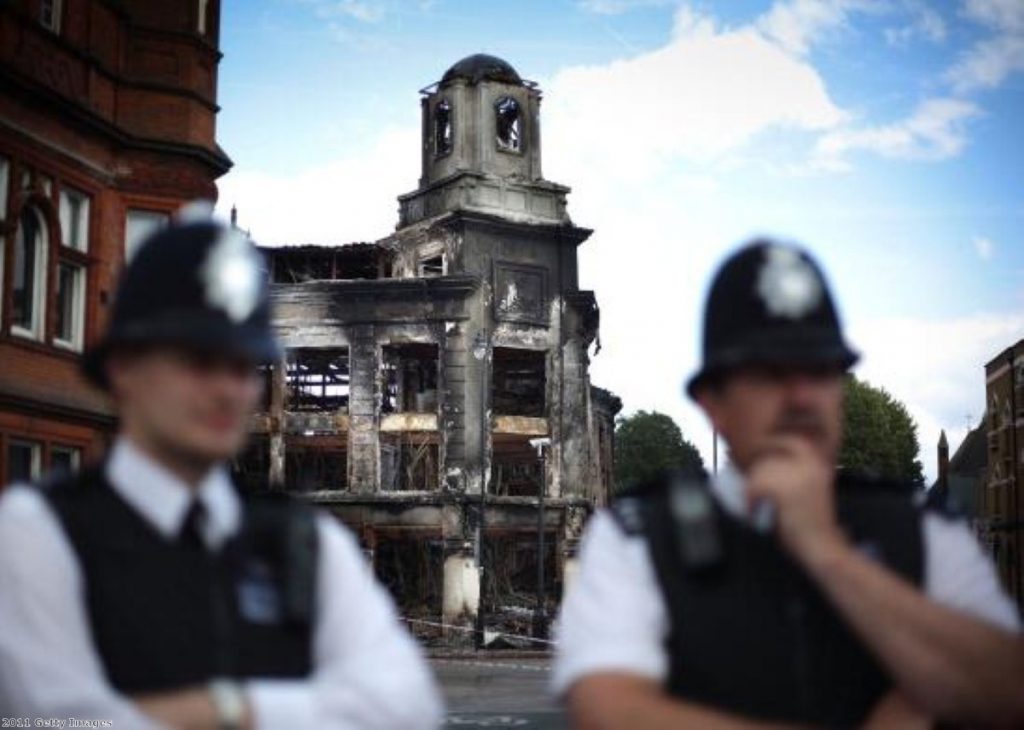 MPs focus their questioning on police response to the riots