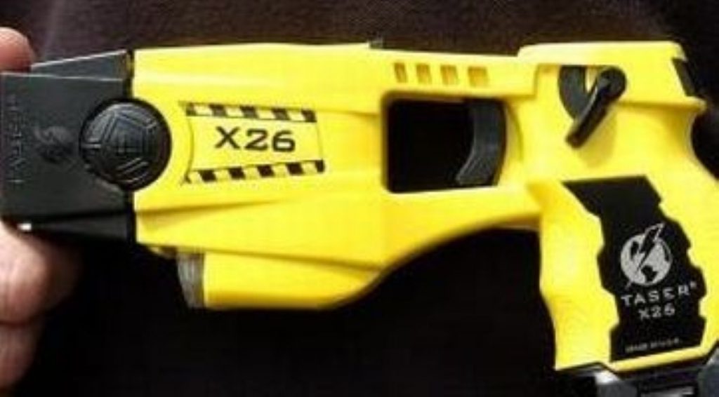 Taser use has jumped upwards between 2009 and 2011