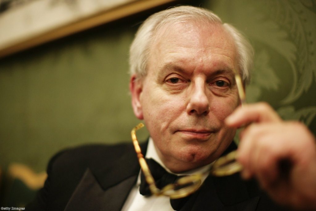 David Starkey poses for the camera while attending the Morgan Stanley Great Britons Awards in 2007.
