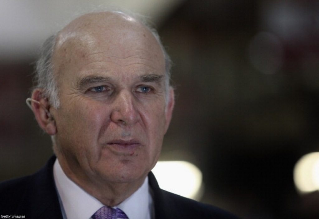 Vince Cable branded 'socialist' by Adrian Beecroft