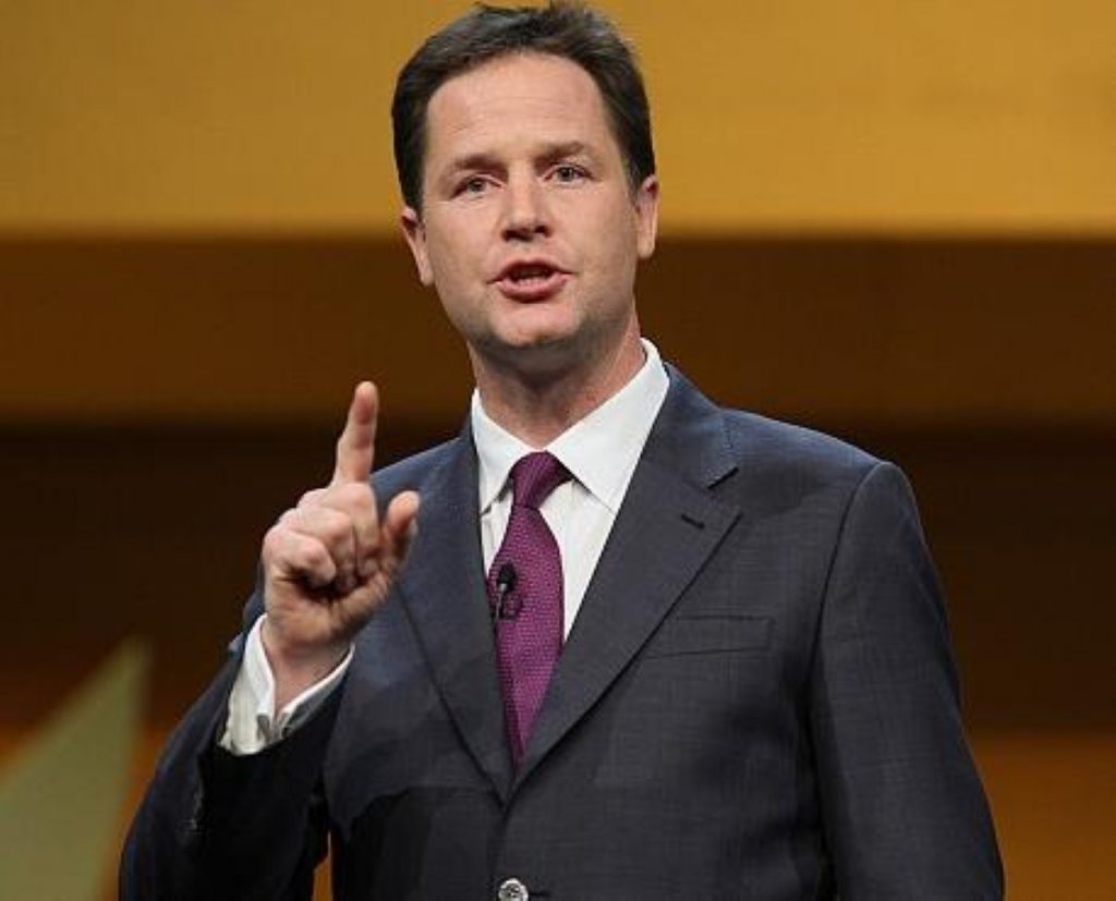 Clegg: Never the best public speaker