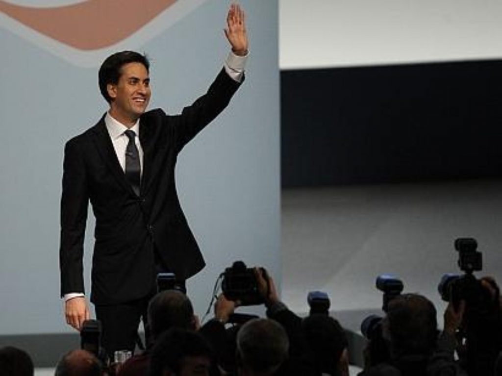 Ed Miliband's party is doing well - despite the performance of its leader