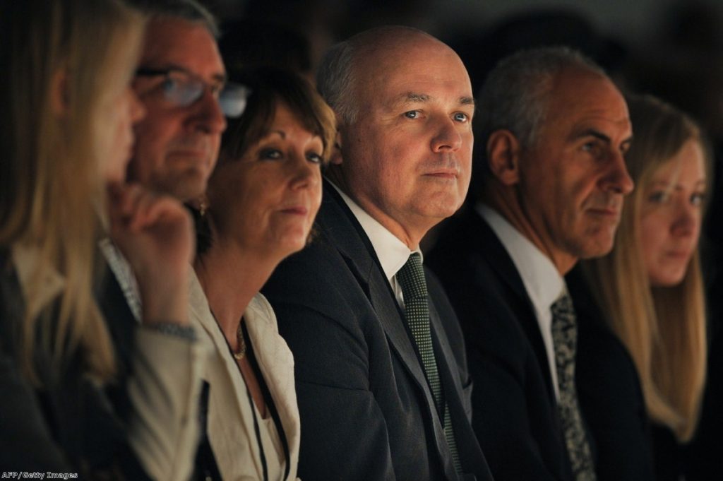 The quiet man strikes: IDS issues warning on married couples' tax breaks.
