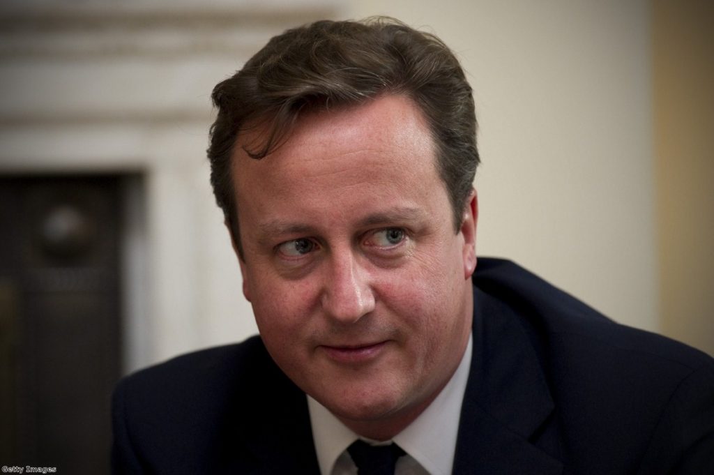 Cameron revealed good news on the economy but faced paedophile ring accusations.