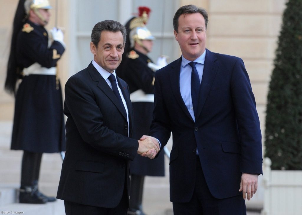 False friends: Sarkozy is comfortable issuing public attacks on the British prime minister.