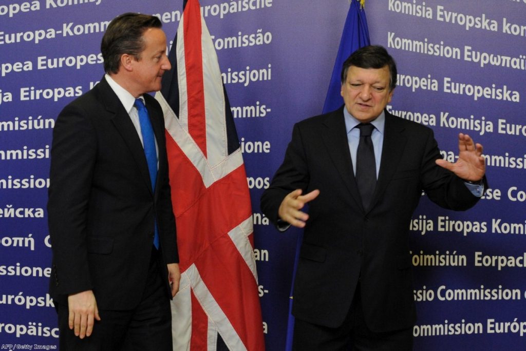 David Cameron and Jose Manuel Barroso: A tense relationship at the best of times