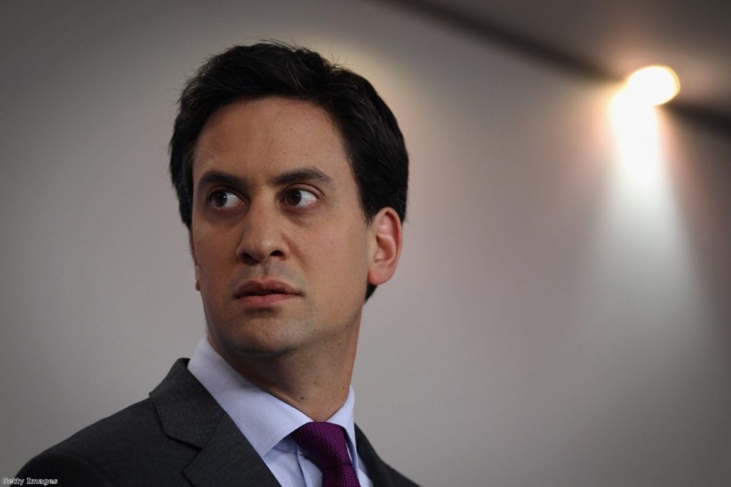 Trouble ahead? Miliband faces a serious Blairite challenge to his leadership