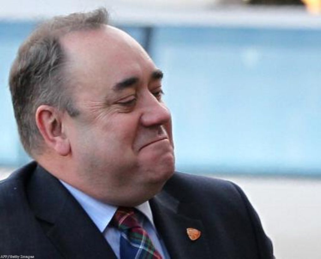 Alex Salmond: Unable to get any headway as the independence debate rages