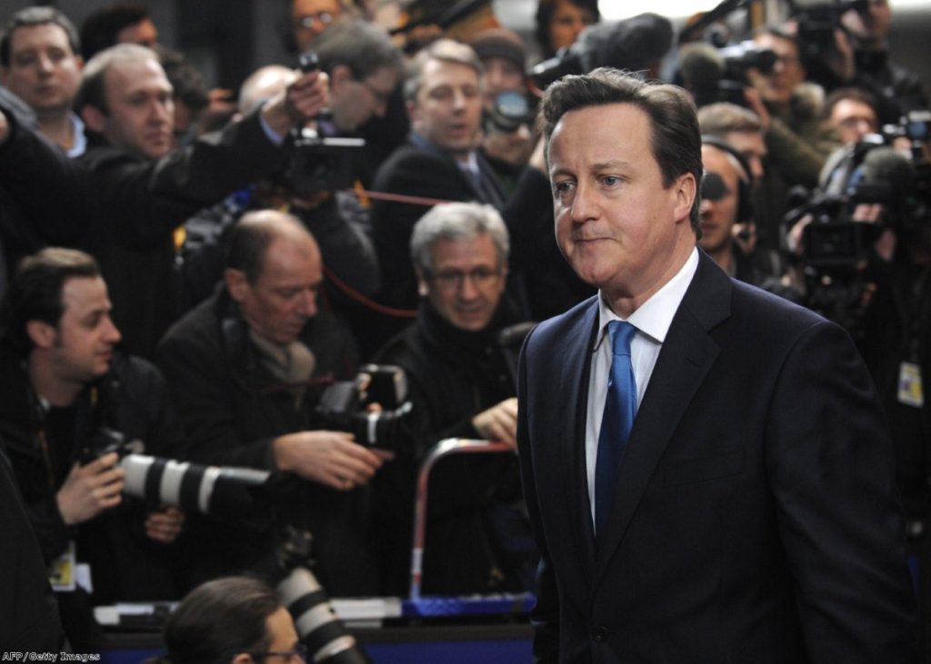 Tough gig? David Cameron faces an uphill struggle at EU budget negotiations