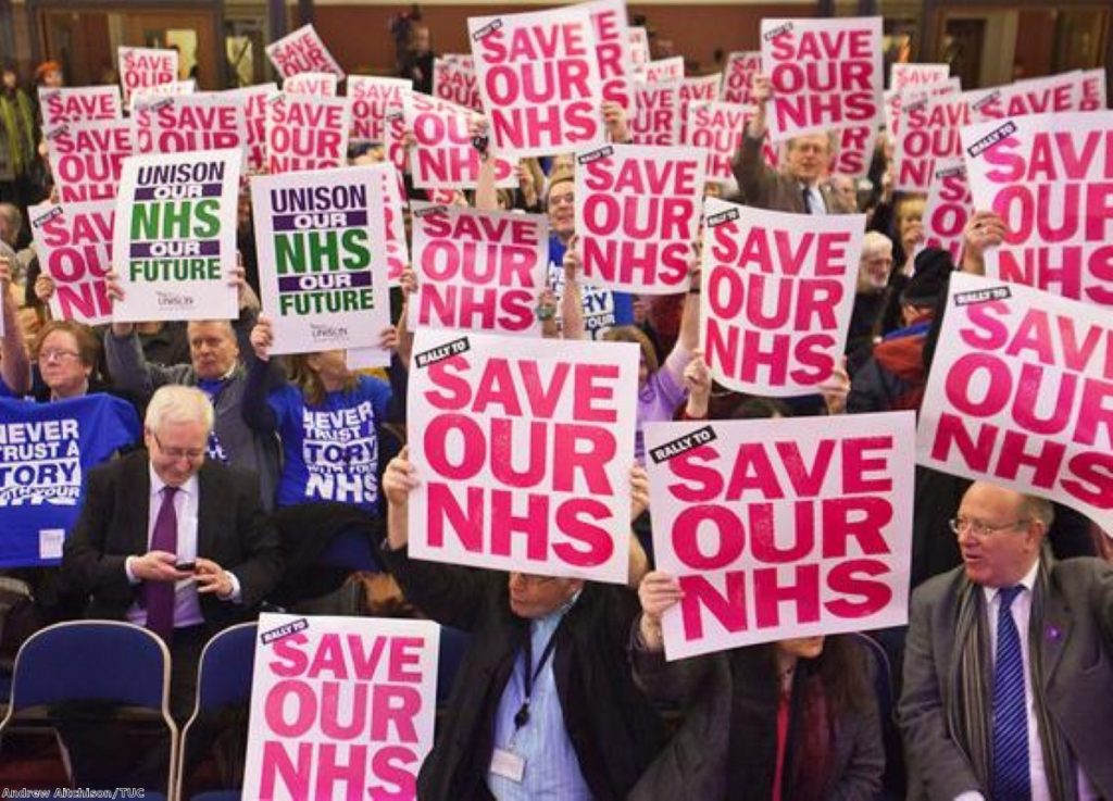 Politics is never going to be divorced from the NHS