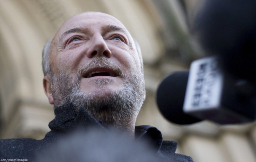 George Galloway announces that he will stand for London mayor in 2016