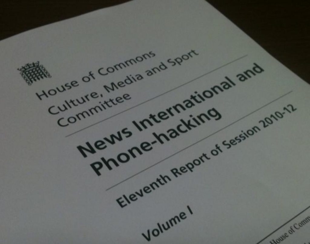 Inside the media committee's report on phone-hacking