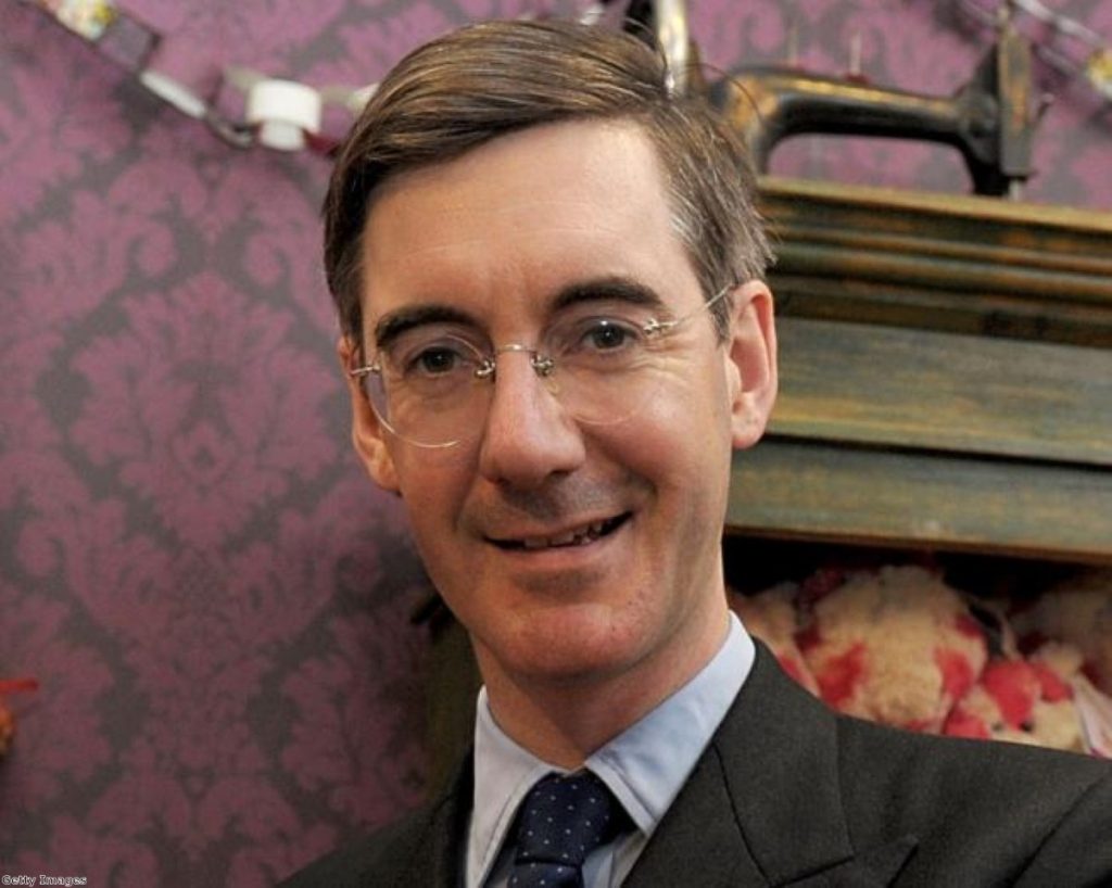 Jacob Rees-Mogg wants a Tory-only government to roll back the state