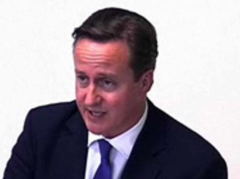 Red meat for right-wingers: Cameron says he dislikes all taxes.