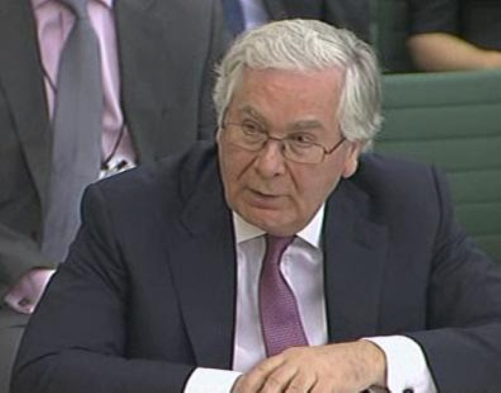 Mervyn King faced an unusually testing session before MPs