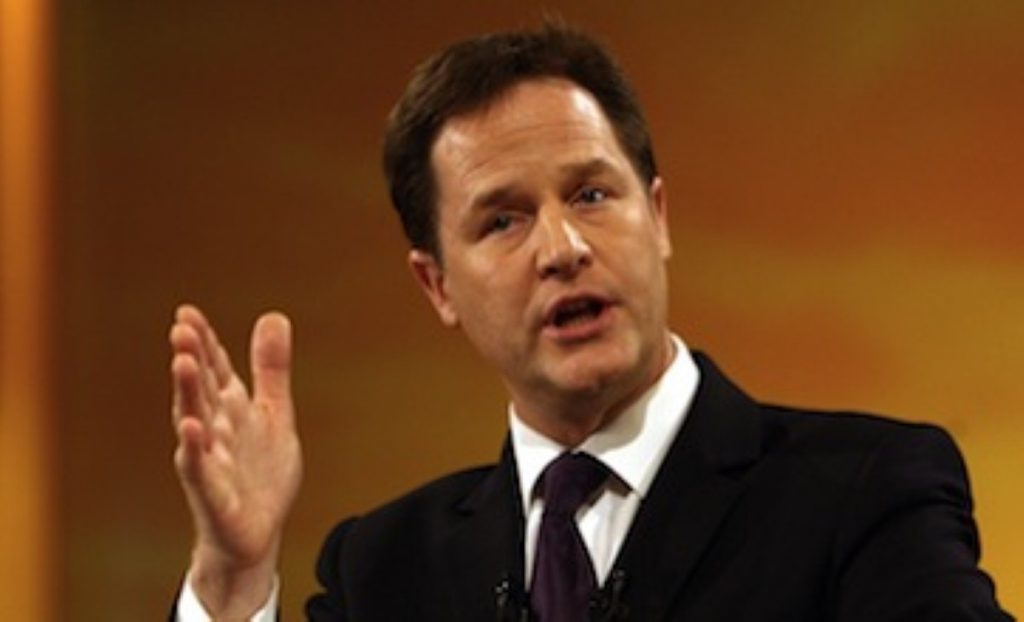 Nick Clegg: "we are the party of jobs"