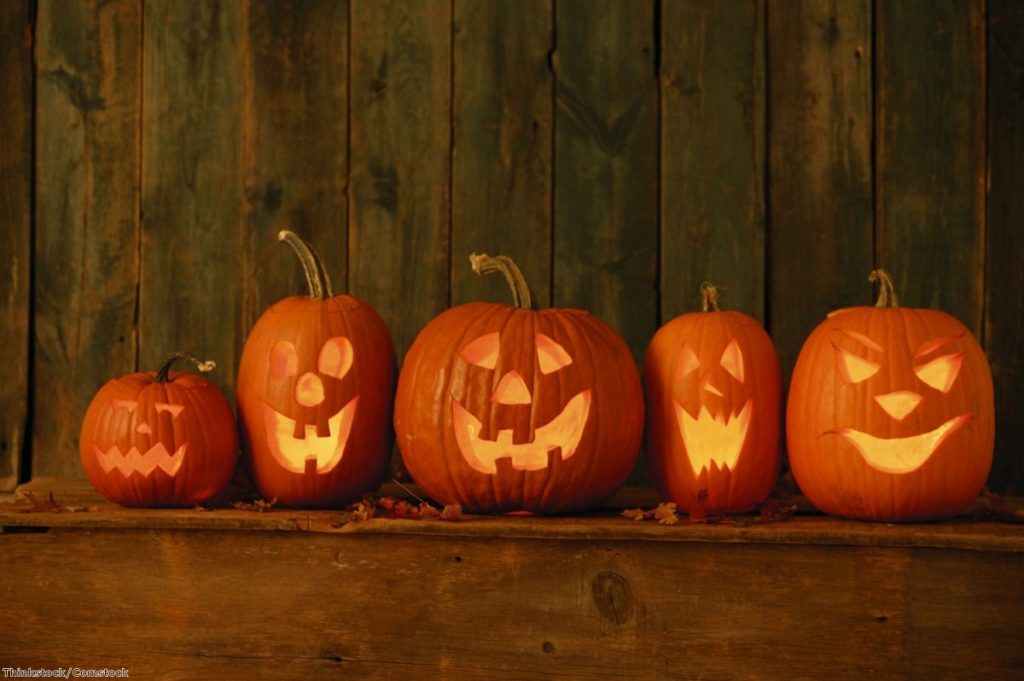 It's estimated that over a million pumpkins are purchased every year in the UK for decoration purposes