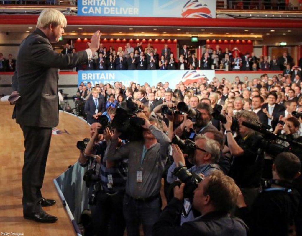 Adulation for Boris: The mayor of London laps up the applause
