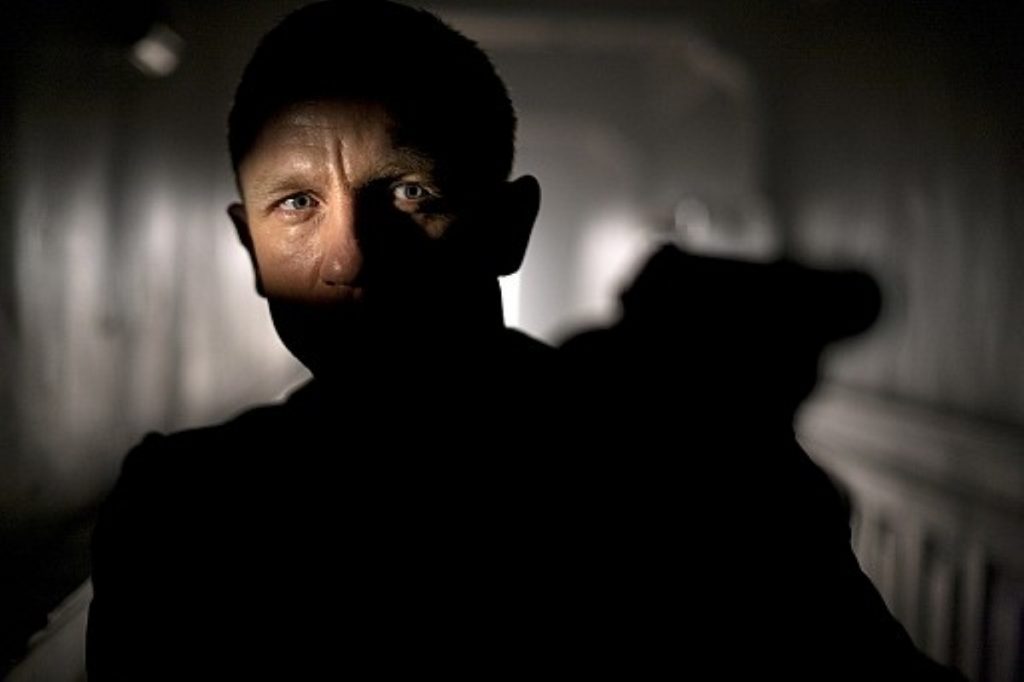Daniel Craig as James Bond in  Skyfall.