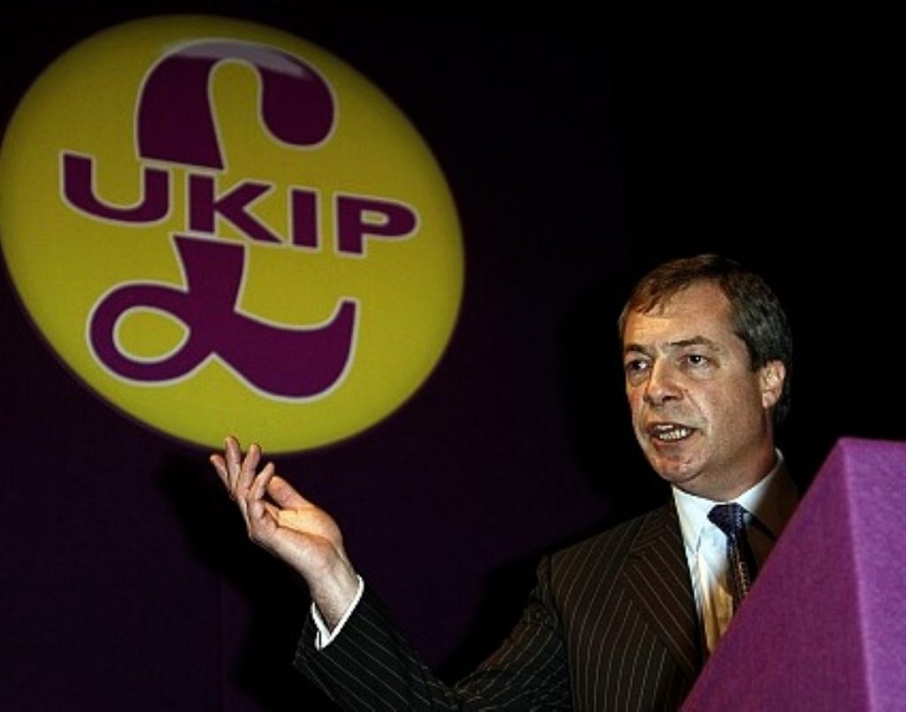 Nigel Farage's Ukip are becoming the "third force" in British politics, Farage claims
