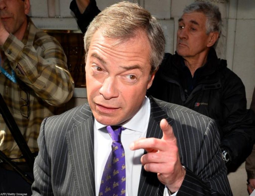 Farage criticises prison book ban